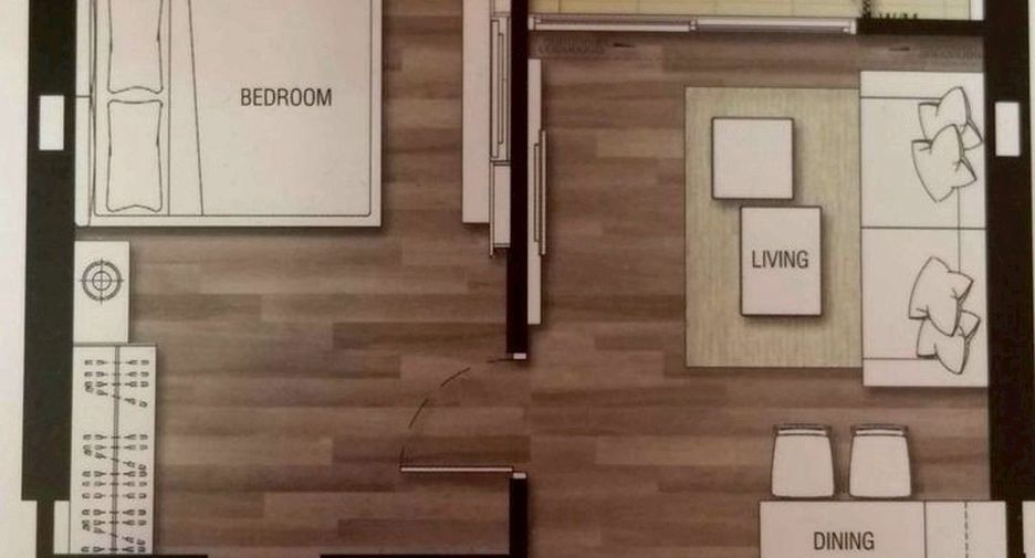 For rent 1 bed condo in Bang Sue, Bangkok