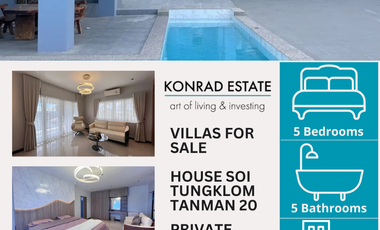 For sale 5 ベッドルーム house in East Pattaya, Pattaya