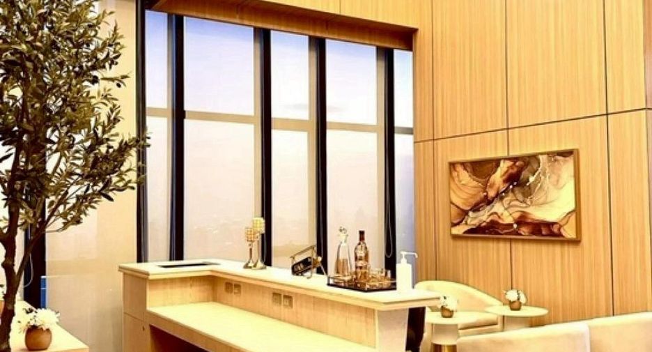 For rent 1 bed condo in Huai Khwang, Bangkok