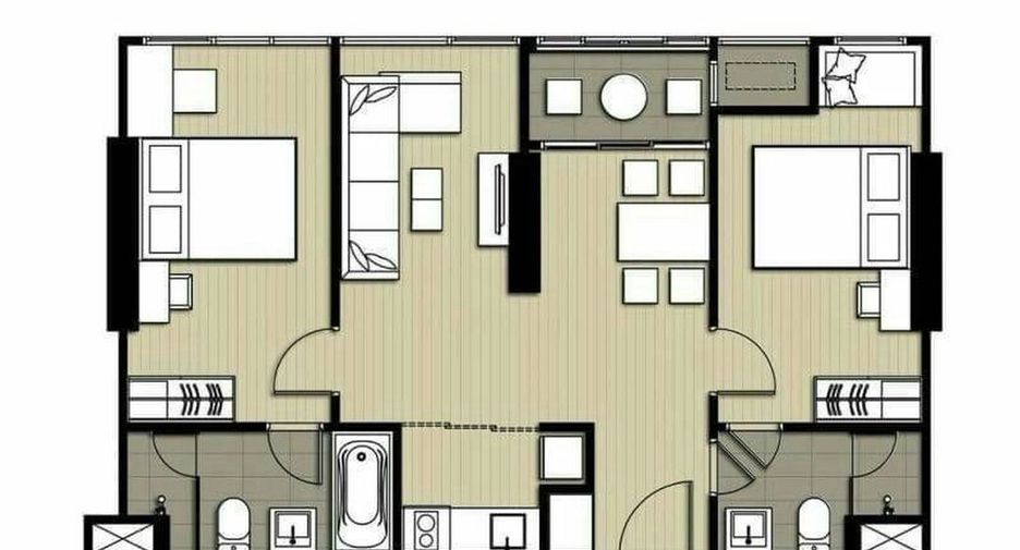 For sale 2 bedrooms condo in Bang Rak, Bangkok