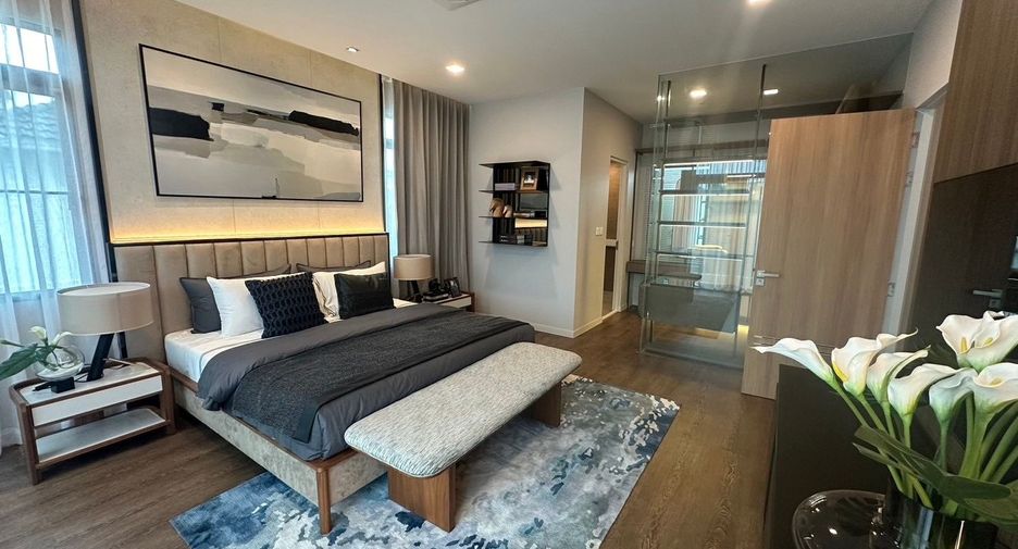 For rent 4 bedrooms house in Bang Phli, Samut Prakan