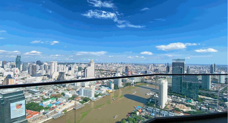 For rent 3 bedrooms condo in Khlong San, Bangkok
