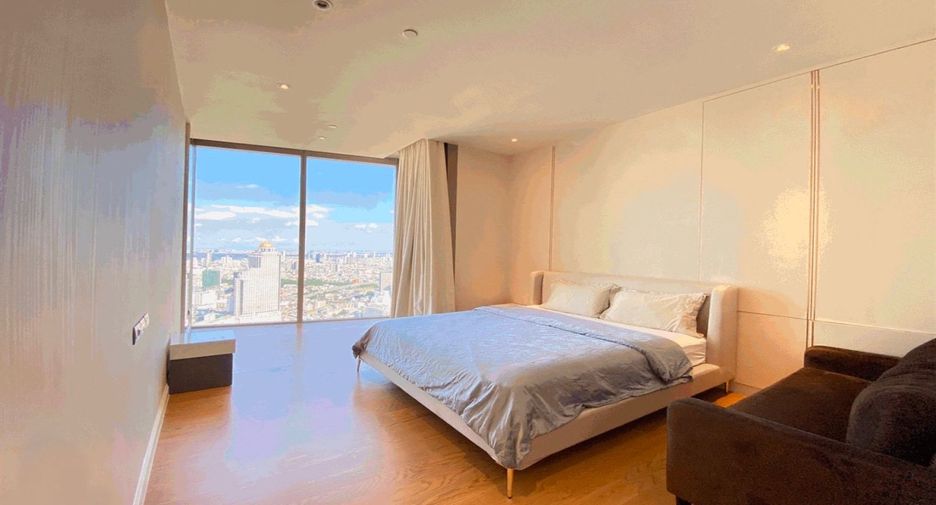 For rent 3 bedrooms condo in Khlong San, Bangkok
