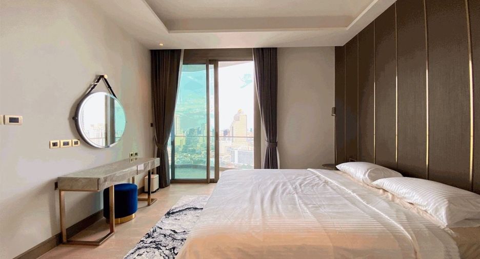 For rent 2 bedrooms condo in Khlong San, Bangkok