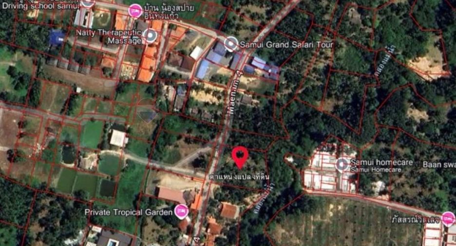 For sale land in Ko Samui, Surat Thani