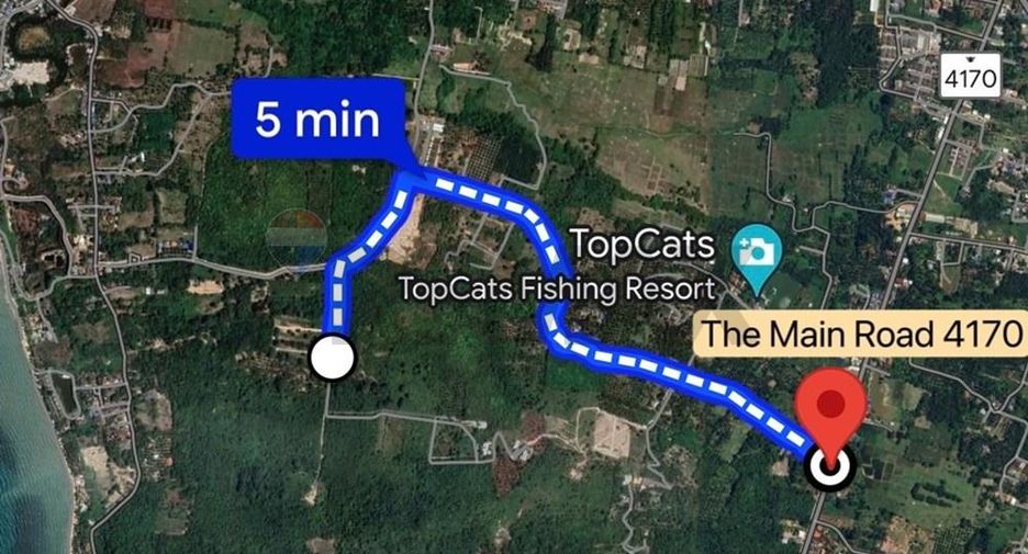 For sale land in Ko Samui, Surat Thani