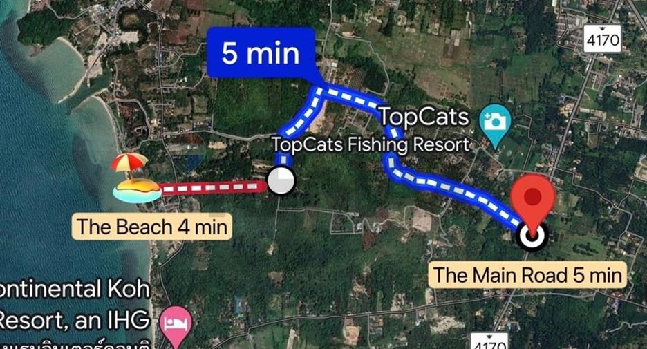 For sale land in Ko Samui, Surat Thani