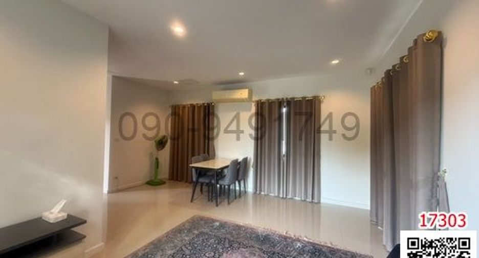 Casa en alquiler de 3 habitaciones en Ban Pho, Chachoengsao