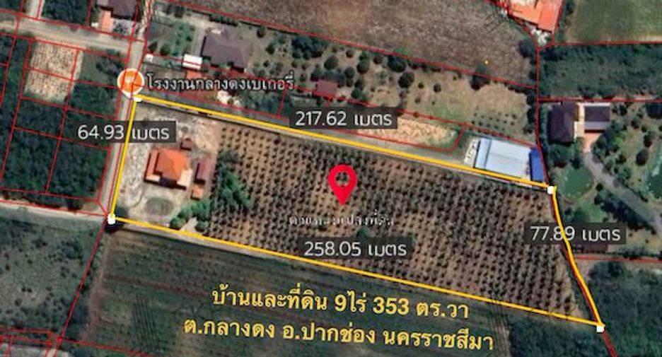 For sale land in Pak Chong, Nakhon Ratchasima