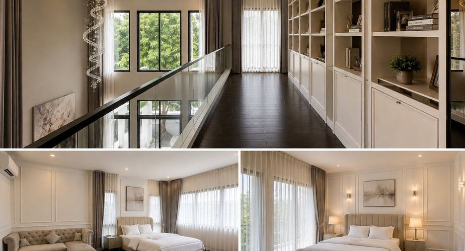 Casa en alquiler de 6 habitaciones en Bang Phli, Samut Prakan