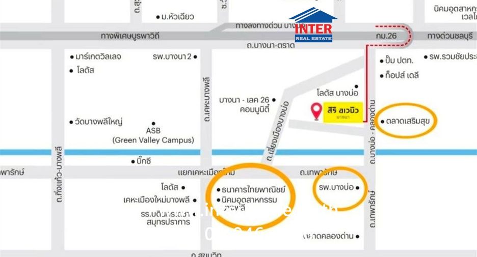 For sale 3 bedrooms retail Space in Bang Bo, Samut Prakan