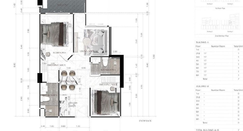 Wohnung zum Kauf mit 1 Zimmer in South Pattaya, Pattaya