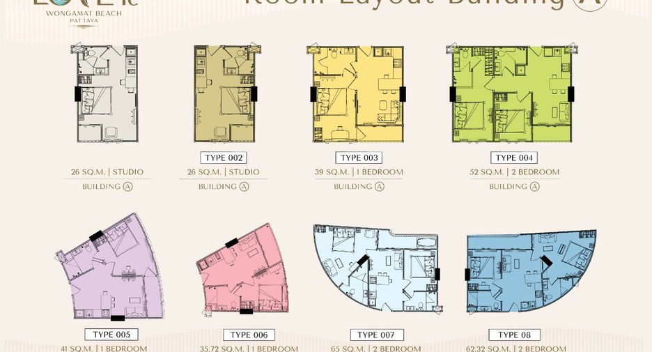 Wohnung zum Kauf mit 1 Zimmer in North Pattaya, Pattaya
