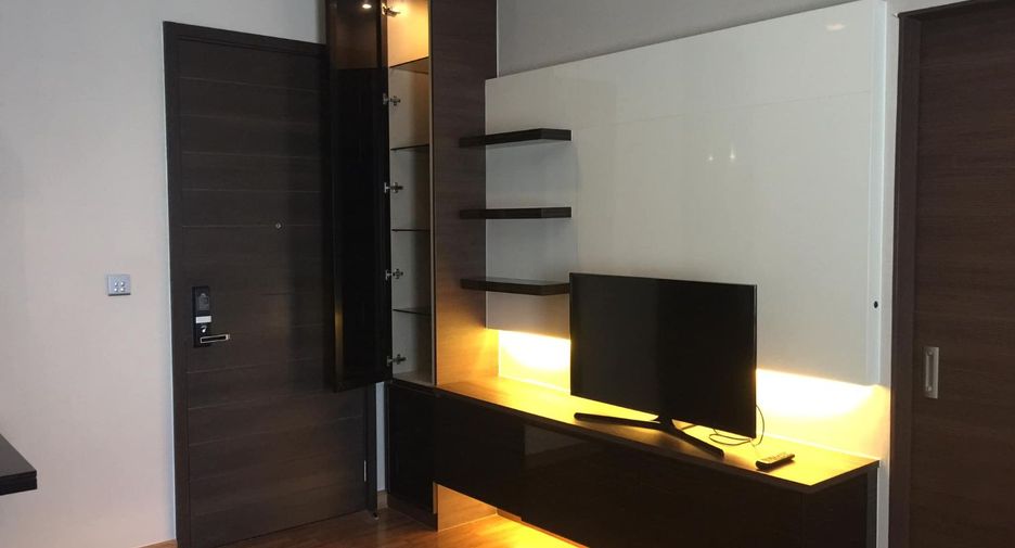 Wohnung zur Miete mit 1 Zimmer in Huai Khwang, Bangkok