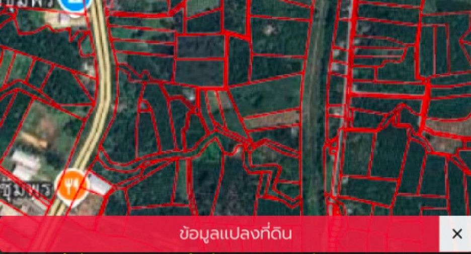 For sale land in Mueang Chumphon, Chumphon