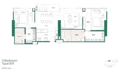 For sale 2 bedrooms condo in Bang Rak, Bangkok