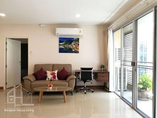 Apartamento en alquiler de 3 habitaciones en Watthana, Bangkok