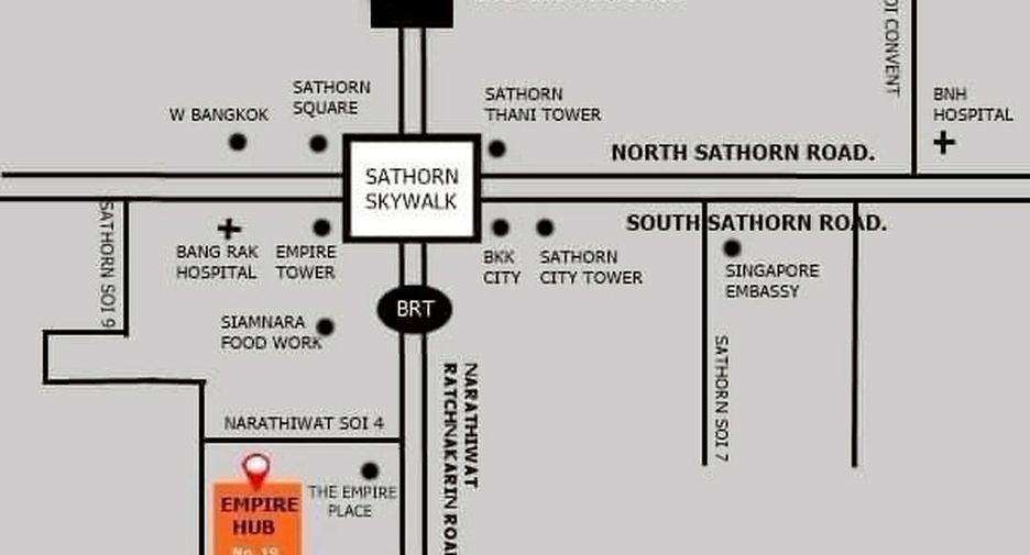ให้เช่า พื้นที่ค้าปลีก ใน สาทร, กรุงเทพฯ