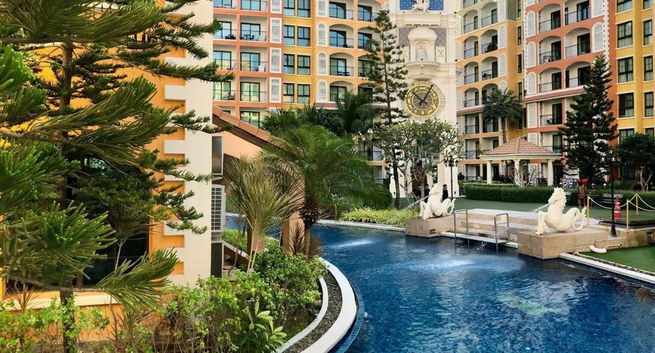 À louer et à vendre studio condo à Jomtien, Pattaya