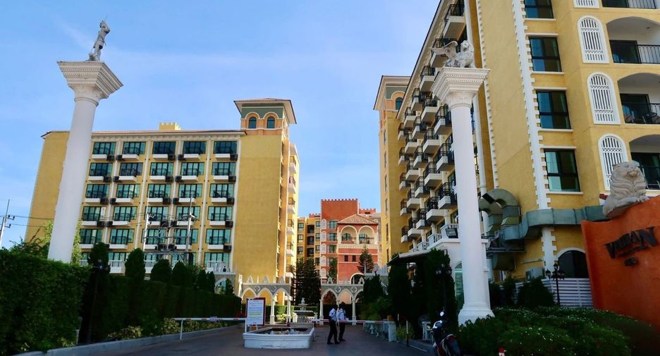 À louer et à vendre studio condo à Jomtien, Pattaya