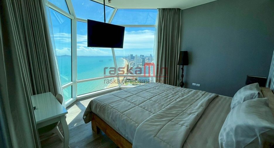 For rent 3 ベッドルーム condo in Jomtien, Pattaya