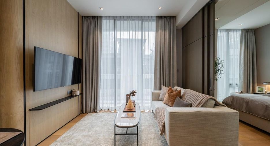 Wohnung zur Miete mit 1 Zimmer in Pathum Wan, Bangkok