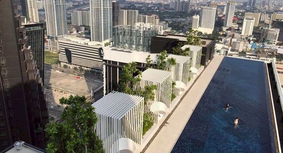 Condo en alquiler de 1 habitaciones en Huai Khwang, Bangkok