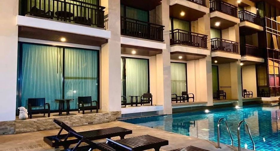 À louer et à vendre 170 chambres hôtel à Jomtien, Pattaya