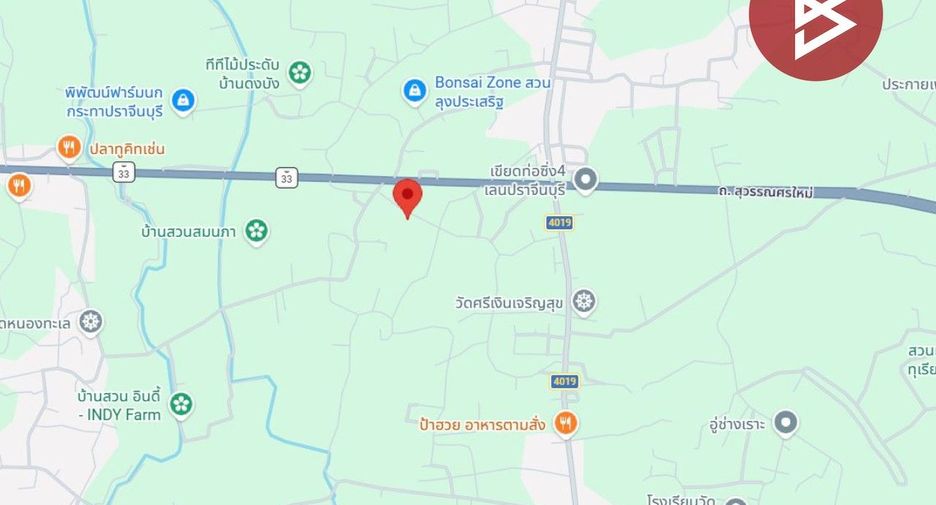 出售 土地 在 Prachantakham, Prachin Buri