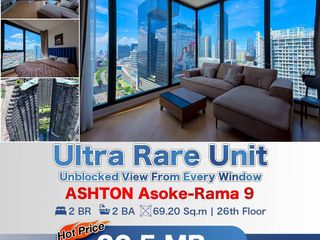 For sale 2 bedrooms condo in Huai Khwang, Bangkok