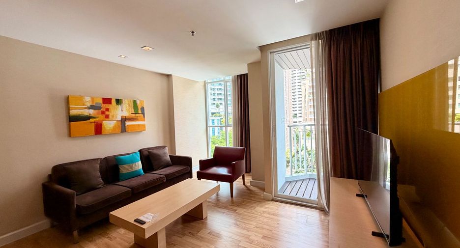 Apartamento con servicios en alquiler de 2 habitaciones en Pathum Wan, Bangkok