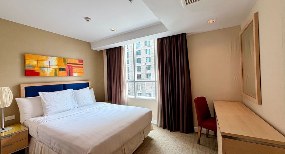 Apartamento con servicios en alquiler de 2 habitaciones en Pathum Wan, Bangkok