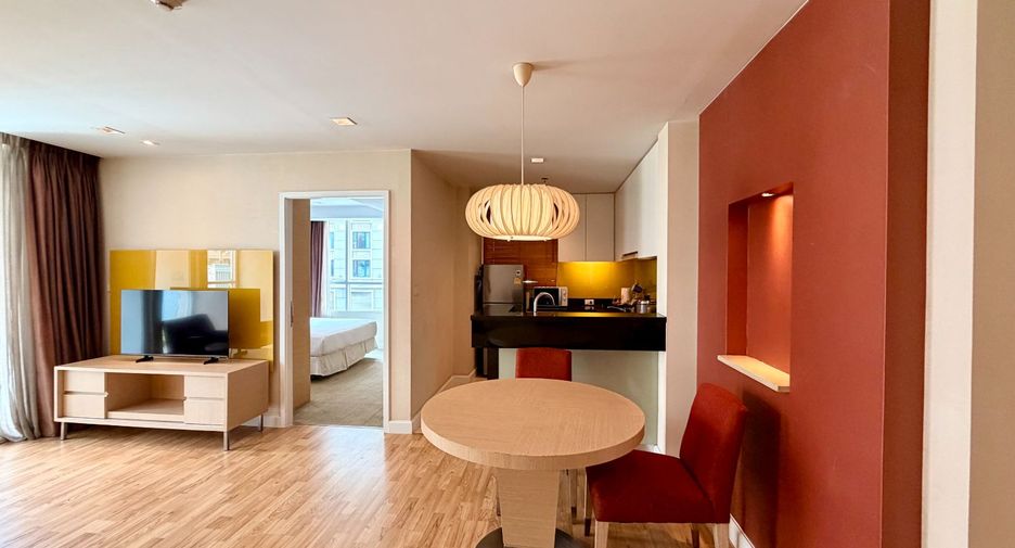 Apartamento con servicios en alquiler de 2 habitaciones en Pathum Wan, Bangkok