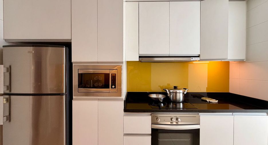 Apartamento con servicios en alquiler de 2 habitaciones en Pathum Wan, Bangkok