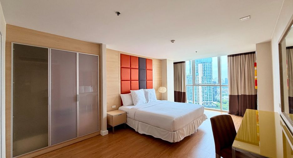 Apartamento con servicios en alquiler de 2 habitaciones en Pathum Wan, Bangkok