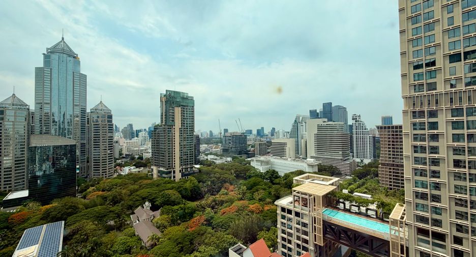 Apartamento con servicios en alquiler de 2 habitaciones en Pathum Wan, Bangkok