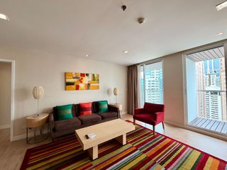 Apartamento con servicios en alquiler de 3 habitaciones en Pathum Wan, Bangkok