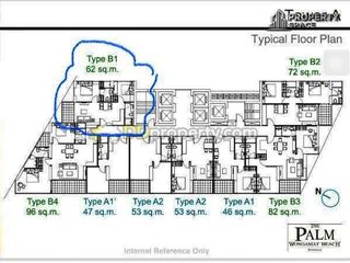 For rent 2 bedrooms condo in Bang Lamung, Chonburi