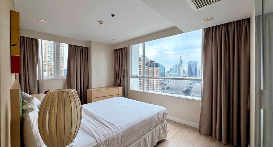 Apartamento con servicios en alquiler de 3 habitaciones en Pathum Wan, Bangkok