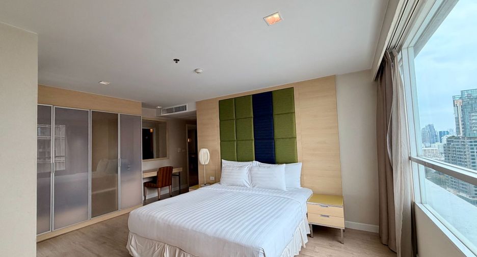 Apartamento con servicios en alquiler de 3 habitaciones en Pathum Wan, Bangkok