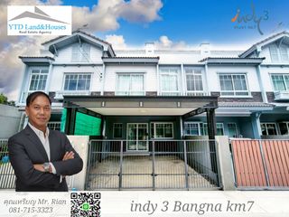 For rent 2 bedrooms townhouse in Bang Phli, Samut Prakan