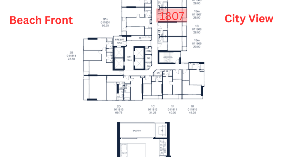À vendre 1 chambre condo à South Pattaya, Pattaya
