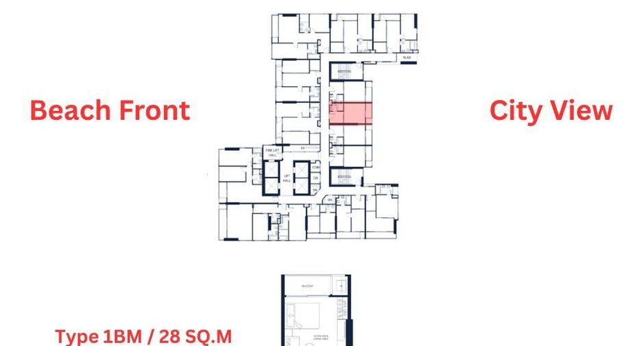 À vendre 1 chambre condo à South Pattaya, Pattaya