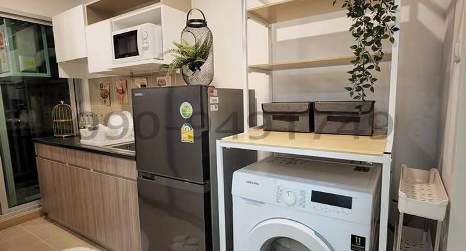 For rent 1 bed condo in Mueang Samut Prakan, Samut Prakan