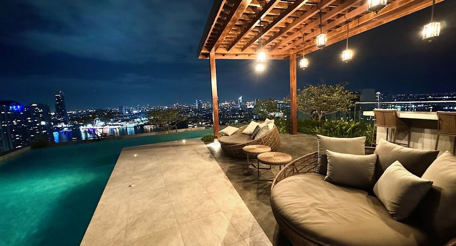 For rent 1 bed condo in Thon Buri, Bangkok