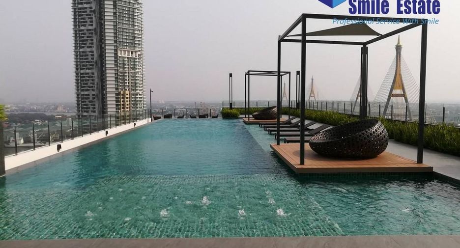 For rent 1 bed condo in Yan Nawa, Bangkok