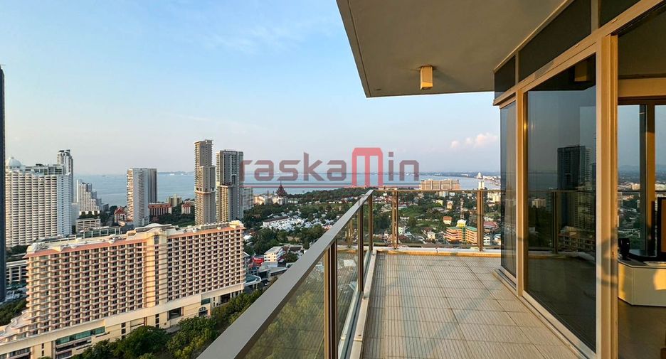 Condo en alquiler de 3 habitaciones en North Pattaya, Pattaya