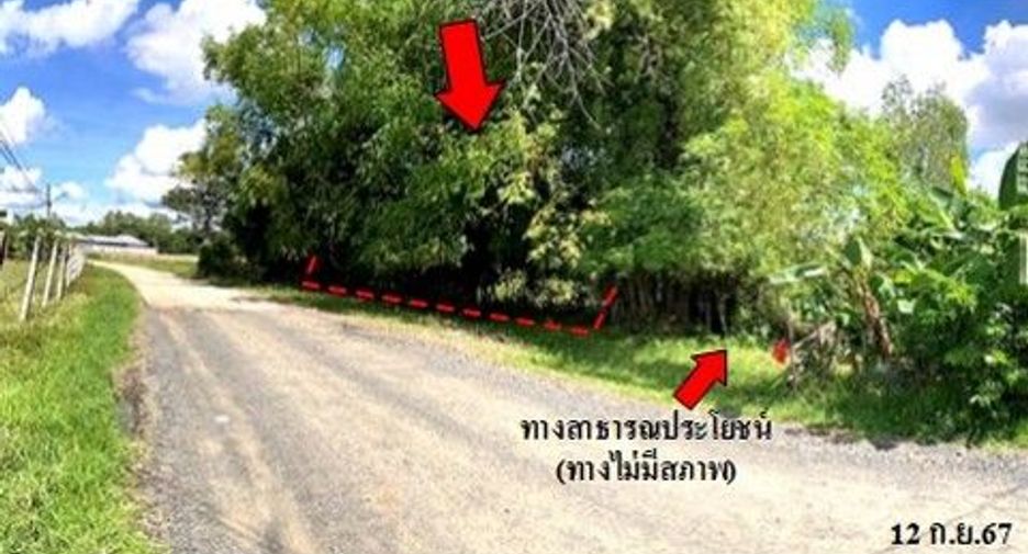 For sale land in Phibun Mangsahan, Ubon Ratchathani