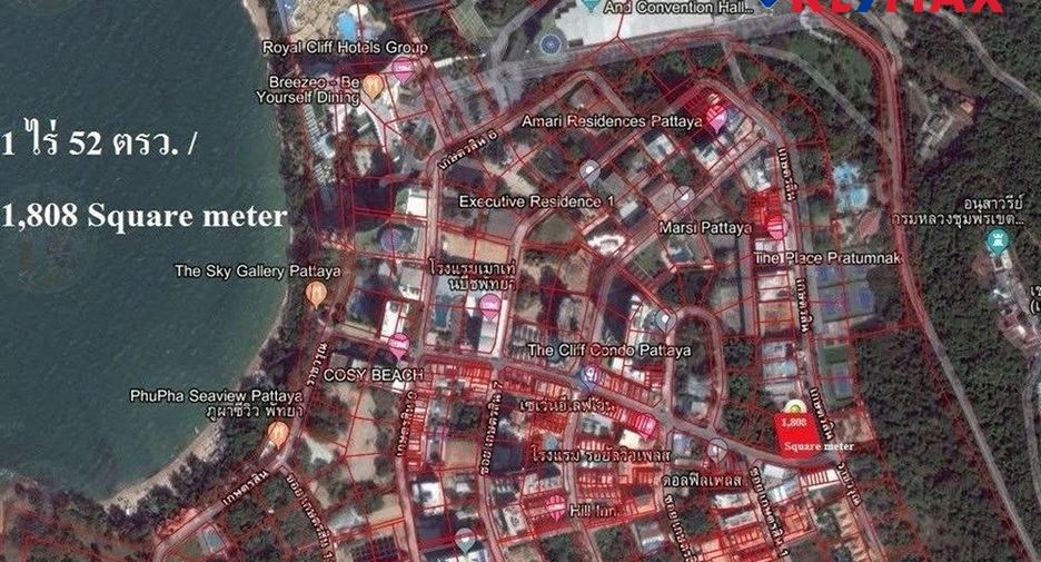 Продажа Участок в Пратумнак, Паттайя