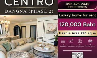 Casa en alquiler de 4 habitaciones en Bang Phli, Samut Prakan